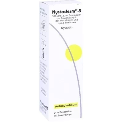 NYSTADERM S Süspansiyon dozaj pompası, 24 ml