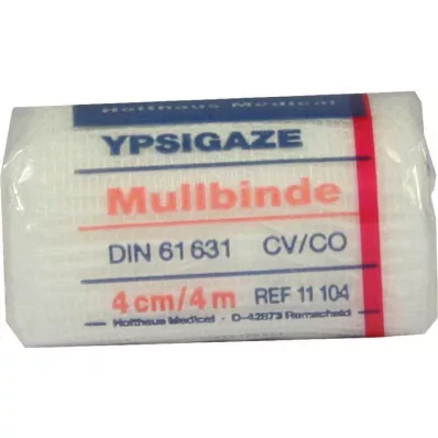YPSIGAZE Gazlı bez bandaj 4 cmx4 m, 1 adet