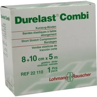 DURELAST Bandaj Kombi 8 cmx5 m+10 cmx5 m, 2 adet