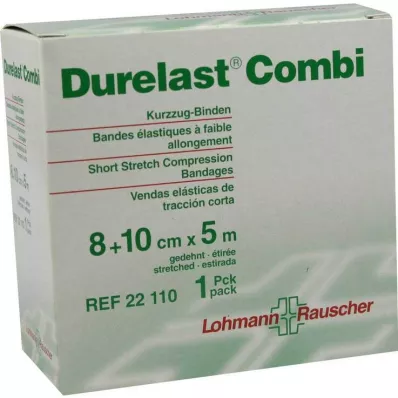 DURELAST Bandaj Kombi 8 cmx5 m+10 cmx5 m, 2 adet DURELAST Bandaj Kombi 8 cmx5 m+10 cmx5 m, 2 adet