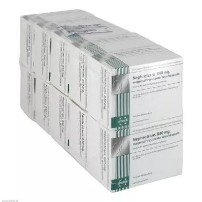 NEPHROTRANS 840 mg enterik kaplı kapsül, 500 adet