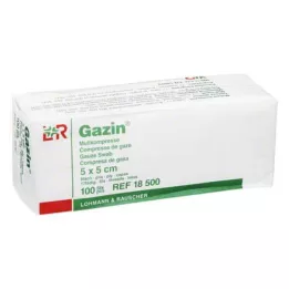 GAZIN Gazlı bez komp. 5x5 cm steril olmayan 8x Op, 100 adet