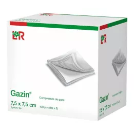 GAZIN Gazlı bez komp. 7,5x7,5 cm steril olmayan 8 katlı op, 100 adet