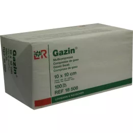 GAZIN Gazlı bez komp. 10x10 cm steril olmayan 16x op, 100 adet