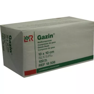 GAZIN Gazlı bez komp. 10x10 cm steril olmayan 16x op, 100 adet GAZIN Gazlı bez komp. 10x10 cm steril olmayan 16x op, 100 adet