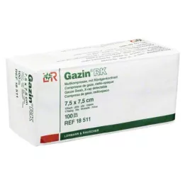 GAZIN Gazlı bez komp. 7,5x7,5 cm steril olmayan 12x RK, 100 adet