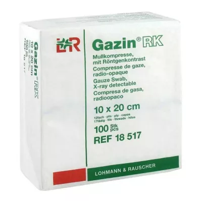 GAZIN Gazlı bez komp. 10x20 cm steril olmayan 12x RK, 100 adet