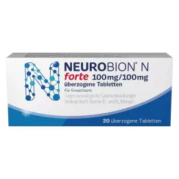 NEUROBION N forte kaplı tabletler, 20 adet