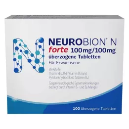 NEUROBION N forte kaplı tabletler, 100 adet