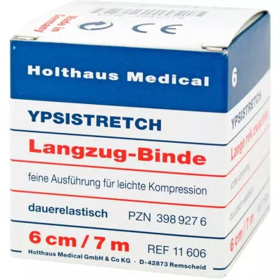 LANGZUGBINDE ince Ypsistretch 6 cmx7 m, 1 adet LANGZUGBINDE ince Ypsistretch 6 cmx7 m, 1 adet