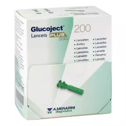 GLUCOJECT Lansetler PLUS 33 G, 200 adet