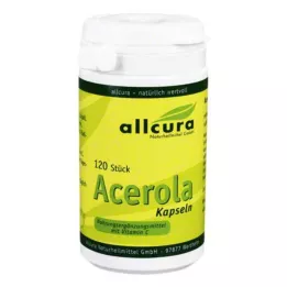ACEROLA KAPSELN doğal C vitamini, 120 adet