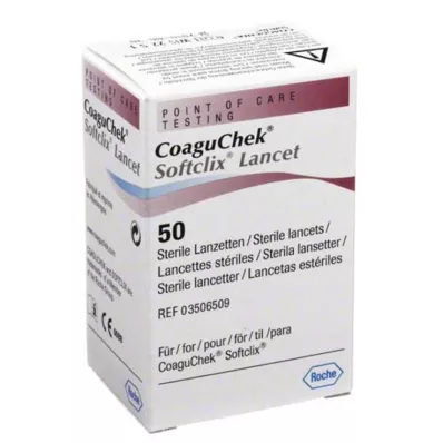 COAGUCHEK Softclix Lanset, 50 adet COAGUCHEK Softclix Lanset, 50 adet