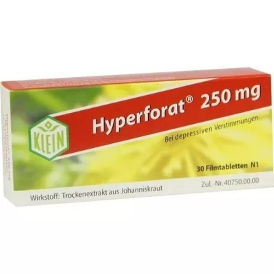 HYPERFORAT 250 mg film kaplı tablet, 30 adet
