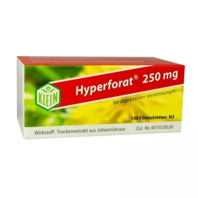 HYPERFORAT 250 mg film kaplı tablet, 100 adet HYPERFORAT 250 mg film kaplı tablet, 100 adet