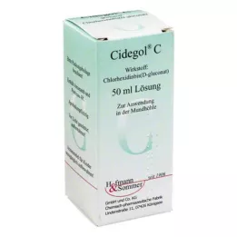 CIDEGOL C çözeltisi, 50 ml
