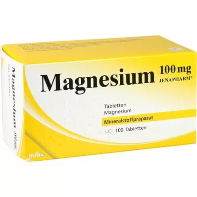 MAGNESIUM 100 mg Jenapharm tablet, 100 adet