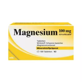 MAGNESIUM 100 mg Jenapharm tablet, 100 adet