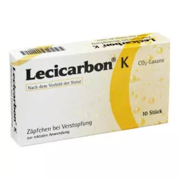 LECICARBON K CO2 Laxans pediatrik fitiller, 10 adet