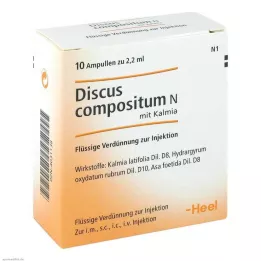 DISCUS compositum N ile Kalmia ampulleri, 10 adet