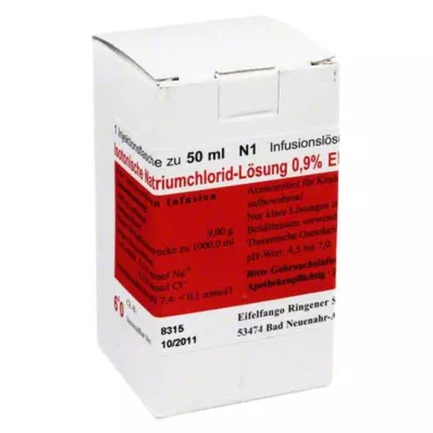 ISOTONISCHE NaCl çözeltisi %0,9 Eifelfango, 50 ml ISOTONISCHE NaCl çözeltisi %0,9 Eifelfango, 50 ml
