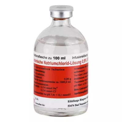 ISOTONISCHE NaCl çözeltisi %0,9 Eifelfango, 20X100 ml