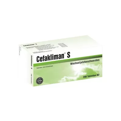 CEFAKLIMAN S Tabletler, 200 adet CEFAKLIMAN S Tabletler, 200 adet
