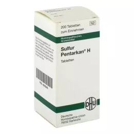 SULFUR PENTARKAN H tabletler, 200 adet