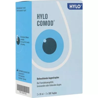 HYLO-COMOD Göz damlası, 2X10 ml