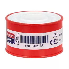 GOTHAPLAST Dokumasız yapışkan bandaj 2,5 cm x 10 m, 1 adet