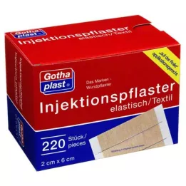 GOTHAPLAST Enjeksiyon tapaları 2x6 cm, 220 adet