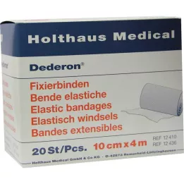 DEDERON Sabitleme bandajları 10 cmx4 m, 20 adet