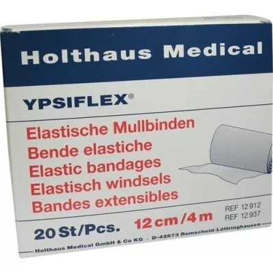 MULLBINDEN elastik 12 cmx4 m, 20 adet