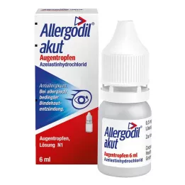 ALLERGODIL akut göz damlası, 6 ml
