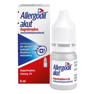ALLERGODIL akut göz damlası, 6 ml