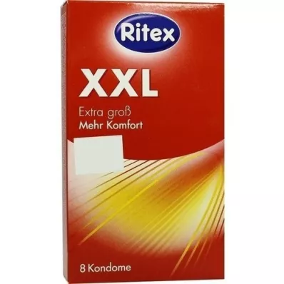 RITEX XXL Prezervatif, 8 adet