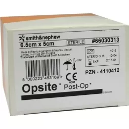 OPSITE Post-OP 5x6,5 cm bandaj, 6X5 adet