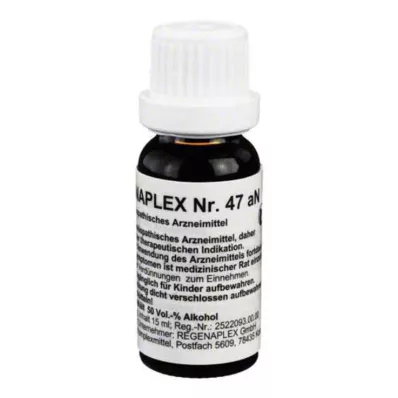 Regenaplex No. 47 ve damla, 15 ml Regenaplex No. 47 ve damla, 15 ml