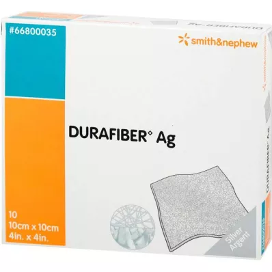 DURAFIBER Ag 10x10 cm bandaj, 10 adet DURAFIBER Ag 10x10 cm bandaj, 10 adet