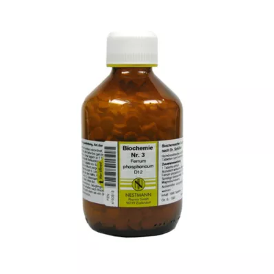 BIOCHEMIE 3 Ferrum phosphoricum D 12 Tablet, 1000 Kapsül