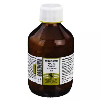 BIOCHEMIE 10 Natrium sulfuricum D 6 tablet, 1000 adet