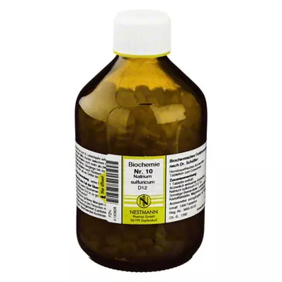 BIOCHEMIE 10 Natrium sulfuricum D 12 tablet, 1000 adet