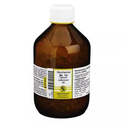BIOCHEMIE 12 Calcium sulphuricum D 6 Tablet, 1000 Kapsül