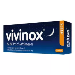 VIVINOX Uyku kaplı tabletler, 20 adet