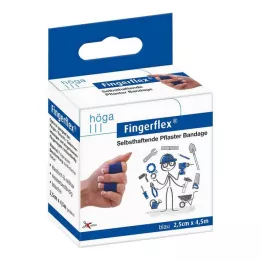 FINGERFLEX 2,5 cmx4,5 m mavi lateks içermeyen, 1 adet