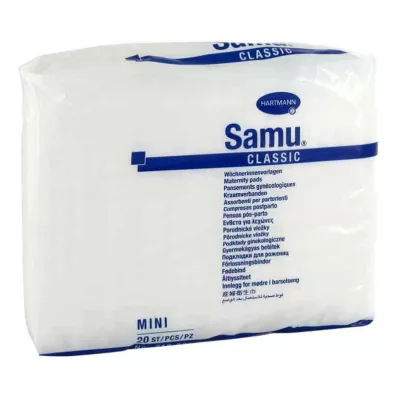SAMU Hamile pedleri Klasik mini 6,5x22 cm, 20 adet SAMU Hamile pedleri Klasik mini 6,5x22 cm, 20 adet