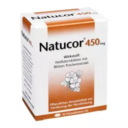 NATUCOR 450 mg film kaplı tablet, 50 adet