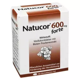 NATUCOR 600 mg forte film kaplı tablet, 50 adet