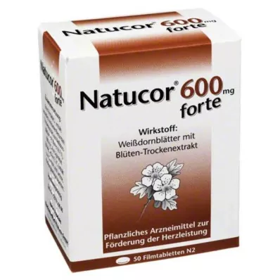 NATUCOR 600 mg forte film kaplı tablet, 50 adet