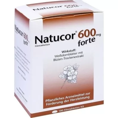 NATUCOR 600 mg forte film kaplı tablet, 100 adet